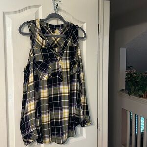 Torrid cold shoulder blouse